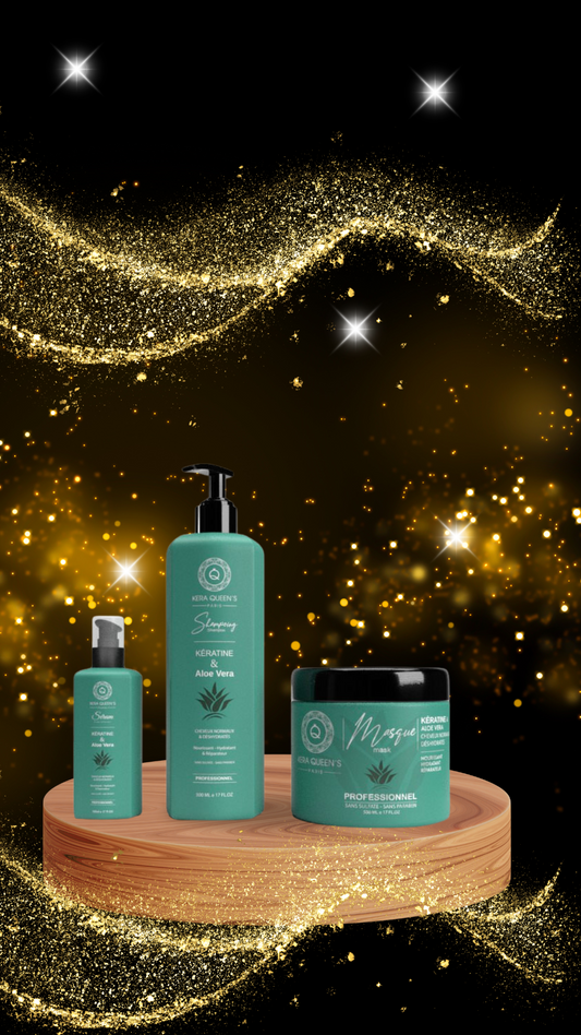 GAMME ALOE VERA : SOINS POUR CHEVEUX – KERA QUEEN’S